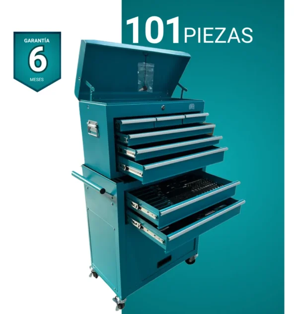 Gabinete De Herramientas Con 101 Pzas Vöhler Vhgahe28101 - Image 2